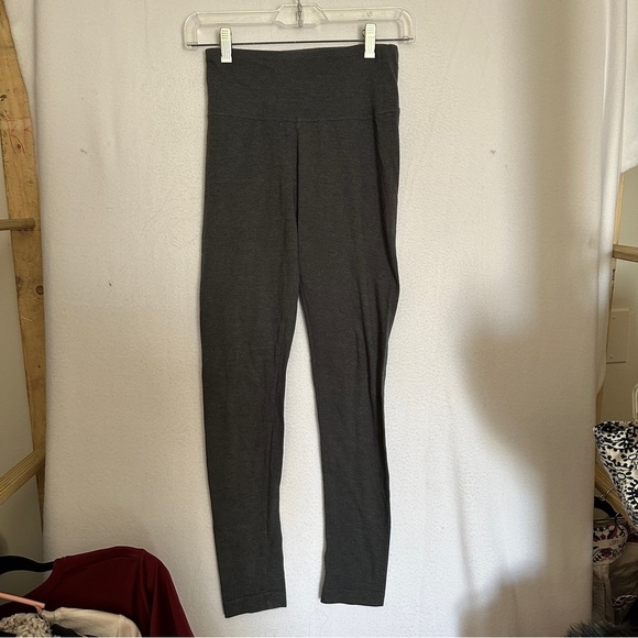 Old Navy High Waisted Leggings Size S Gray - Picture 1 of 10